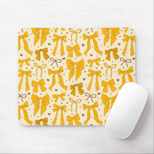 Mousepad Padrão de Arcos Amarelos Whimsical