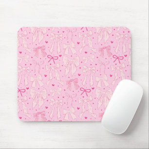 Mousepad Padrão de Arcos Rosa Imísico