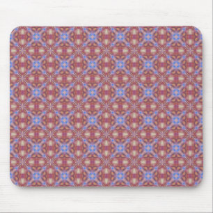 Mousepad Padrão de Azulejo Transparente de Tons de Pastel M