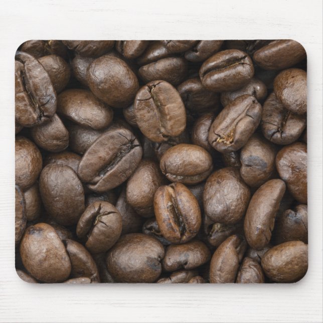Mousepad Padrão De Bean De Café (Frente)