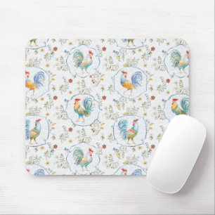 Mousepad Padrão de Blooms do País