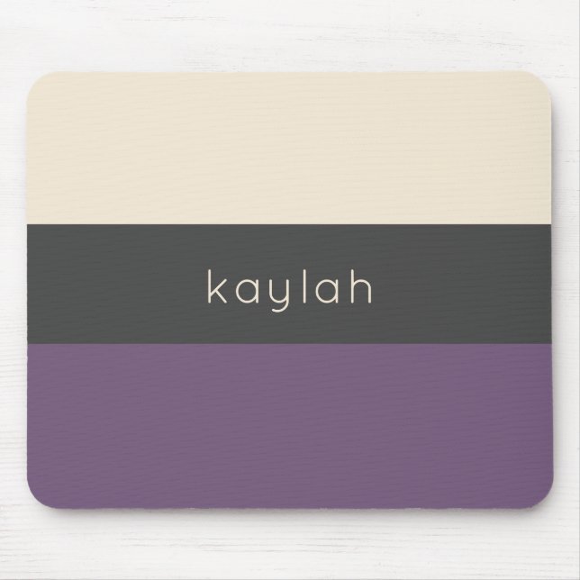 Mousepad Padrão de Bloqueio de Cor de Grama de Tendência co (Frente)