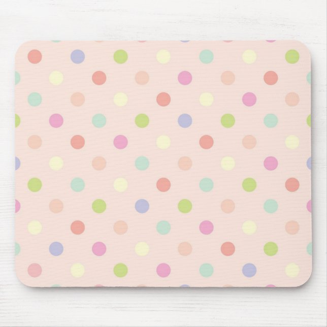 Mousepad padrão de bolinhas (Frente)