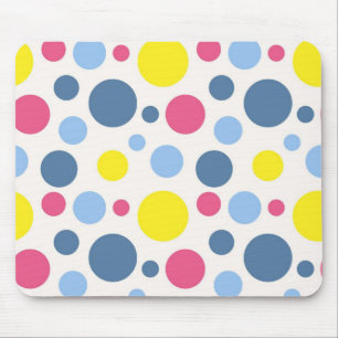 Mousepad padrão de bolinhas