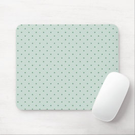 Mousepad Padrão de Bolinhas Verde da Daît em Verde mais cla