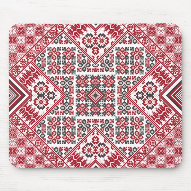 Mousepad Padrão de bordados palestino 2 (Frente)