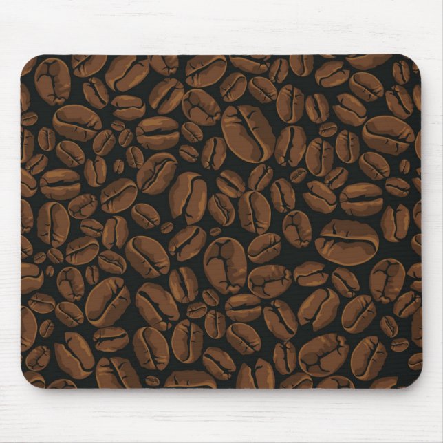 Mousepad Padrão de café (Frente)