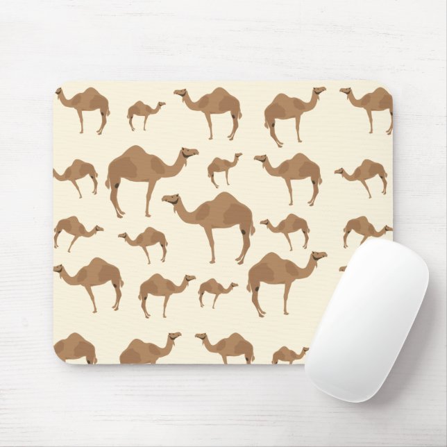 Mousepad Padrão de Camel Animal (Com mouse)