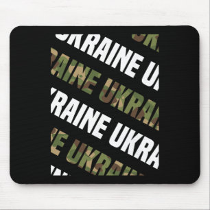 Mousepad Padrão de Camuflagem Ucrânia Verde Camuflagem