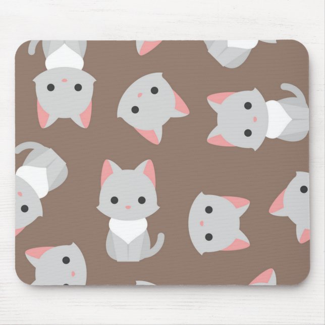 Mousepad Padrão de Cat (Frente)