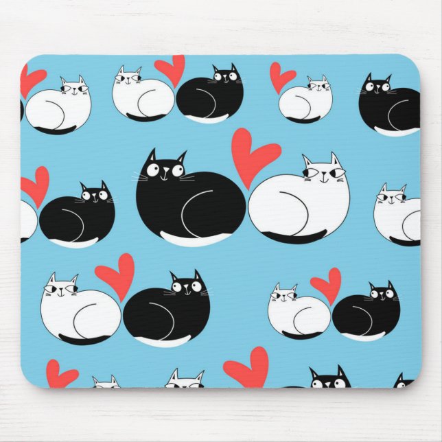 Mousepad Padrão de Cat (Frente)