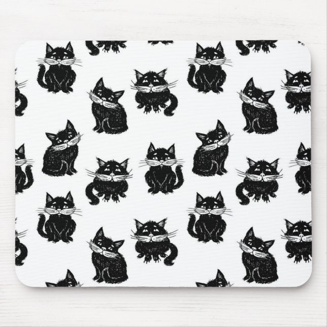Mousepad Padrão de Cat (Frente)
