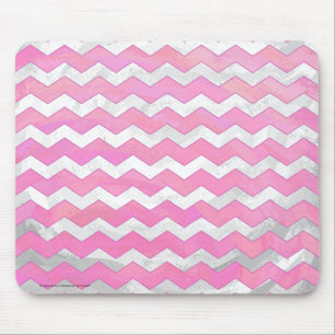 Mousepad Padrão de Chevon de algodão doce