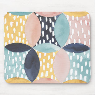 Mousepad Padrão de Círculo de Abstrato