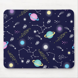 Mousepad Padrão de constelações