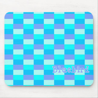 Mousepad Padrão de cor azul neon
