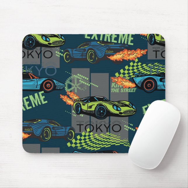 Mousepad Padrão de corrida de rua de Tóquio (Com mouse)