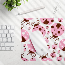 Mousepad Padrão De Damybugs, Damybugs Bonitos, Damybugs Ros