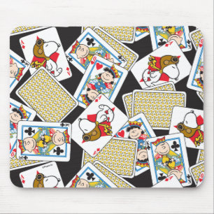 Mousepad Padrão de Deck de Cartão de Gangue de Amendoins