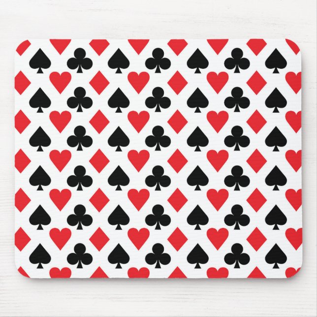 Mousepad Padrão de Deck of Cards (Frente)