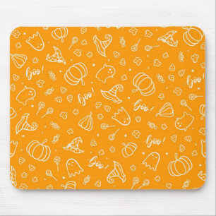 Mousepad Padrão de Dia das Bruxas