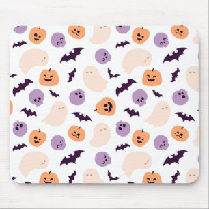 Mousepad Padrão de Dia das Bruxas para Crianças Divertidas