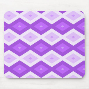 Mousepad Padrão de diamante roxo brilhante