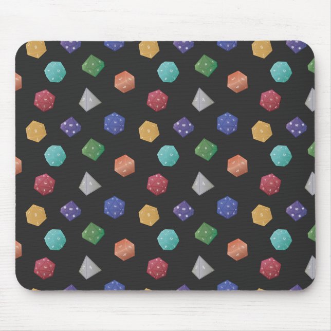 Mousepad Padrão de Dice (Frente)