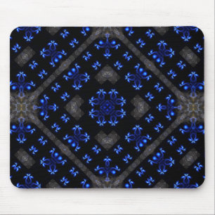 Mousepad Padrão de Dimensões Azuis