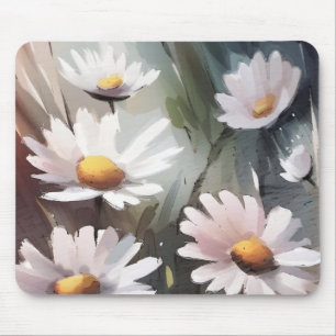 Mousepad Padrão de Disias de Aquarela