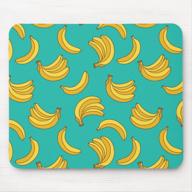 Mousepad Padrão de diversão de Fruta de Banana (Frente)
