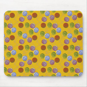 Mousepad Padrão de doces   Padrão do lombo   pirulito 15