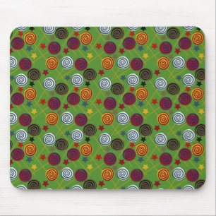 Mousepad Padrão de doces   Padrão do lombo   pirulito 39