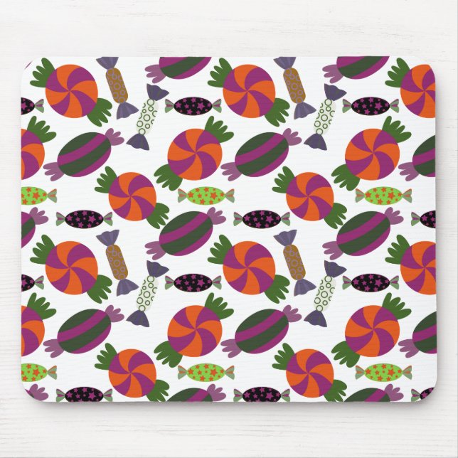 Mousepad Padrão de doces | Padrão do lombo | pirulito 51 (Frente)