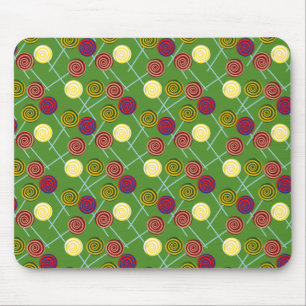 Mousepad Padrão de doces   Padrão do lombo   pirulito 58