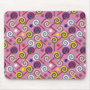 Mousepad Padrão de doces Padrão do lombo pirulito 7
