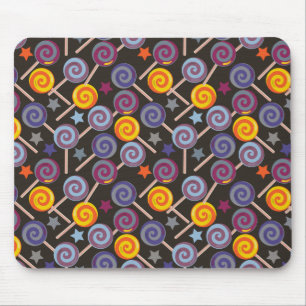 Mousepad Padrão de doces   Padrão do lombo   pirulito 9