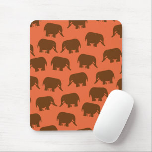 Mousepad Padrão de Elefante Indiano