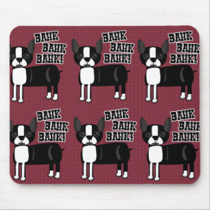Mousepad Padrão de Ênfase de Boston Terrier