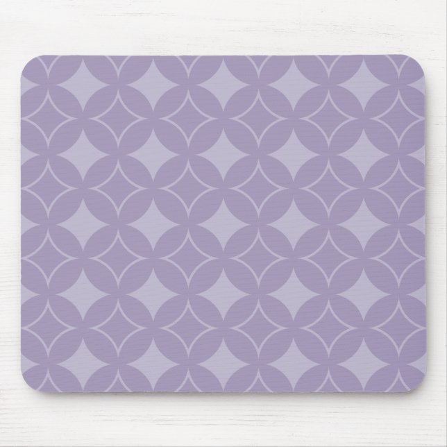 Mousepad padrão de entrega lavanda (Frente)