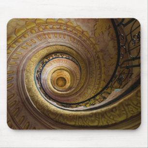Mousepad Padrão de Escada em Espiral