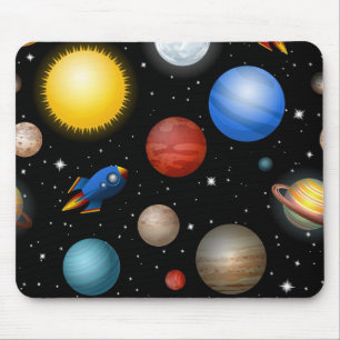 Mousepad Padrão de espaço
