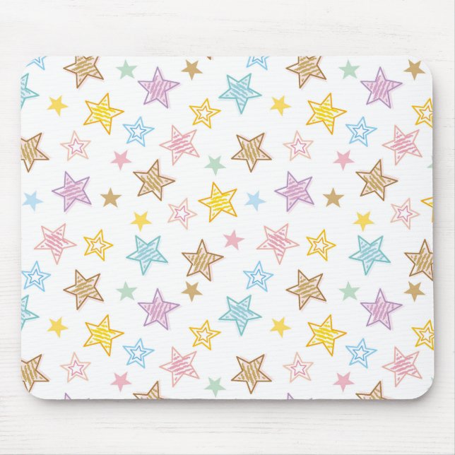 Mousepad Padrão de estrela (Frente)
