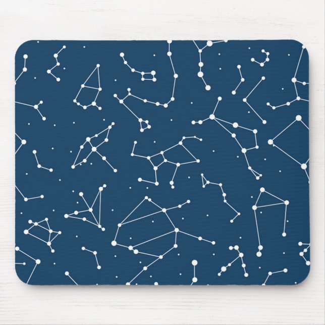 Mousepad Padrão de Estrela de Constelação (Frente)