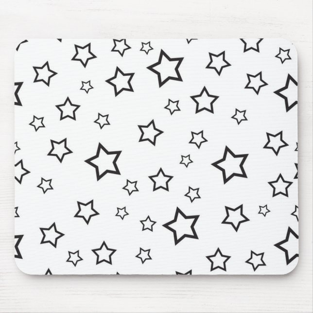 Mousepad Padrão de estrelas (Frente)