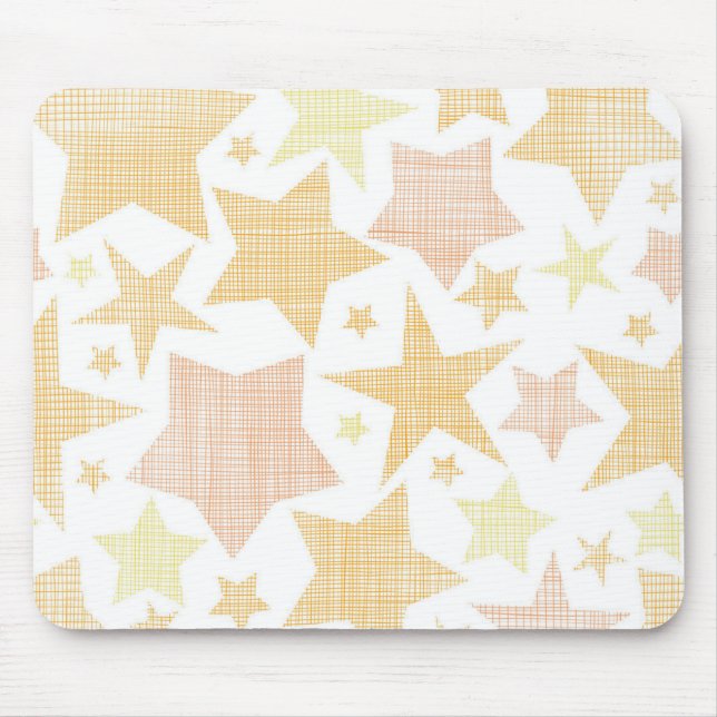 Mousepad Padrão de estrelas (Frente)