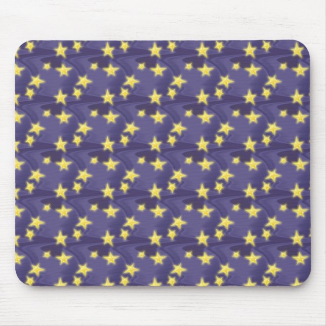 Mousepad Padrão de estrelas (Frente)