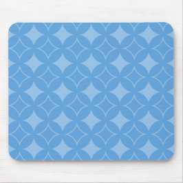 Mousepad Padrão de expedição azul-céu