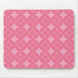Mousepad Padrão de expedição rosa