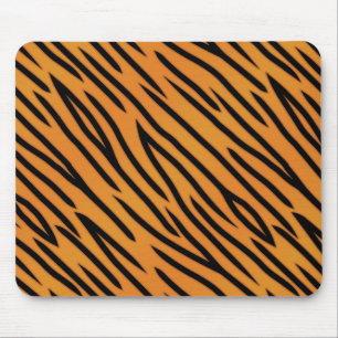 Mousepad Padrão de Faixa de Tigre